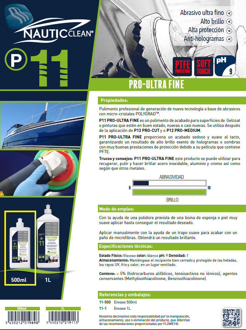 11 PRO ULTRA FINE 500ML
